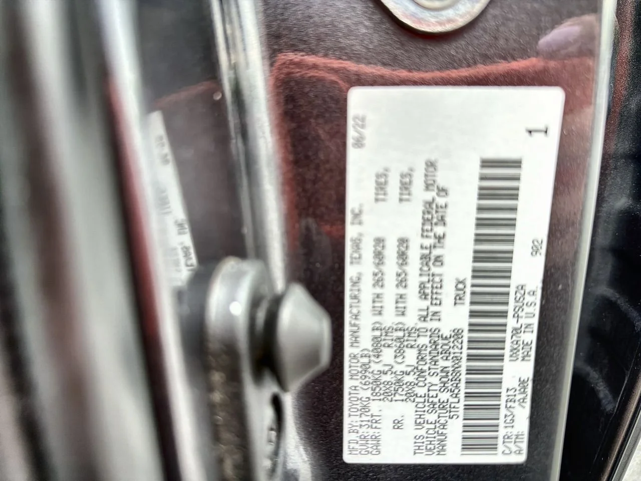 Used 2022 Gray Toyota SR5 image 29
