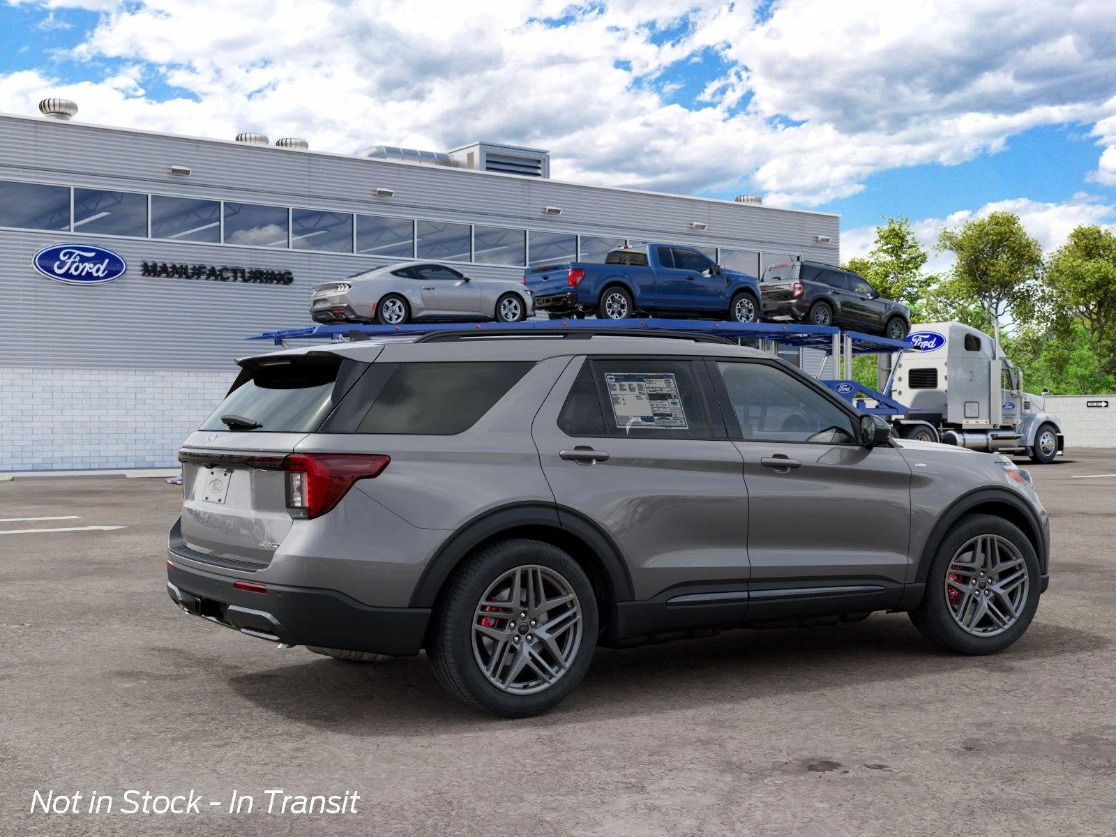 New 2027 Carbonized Gray Metallic Ford ST-Line image 6
