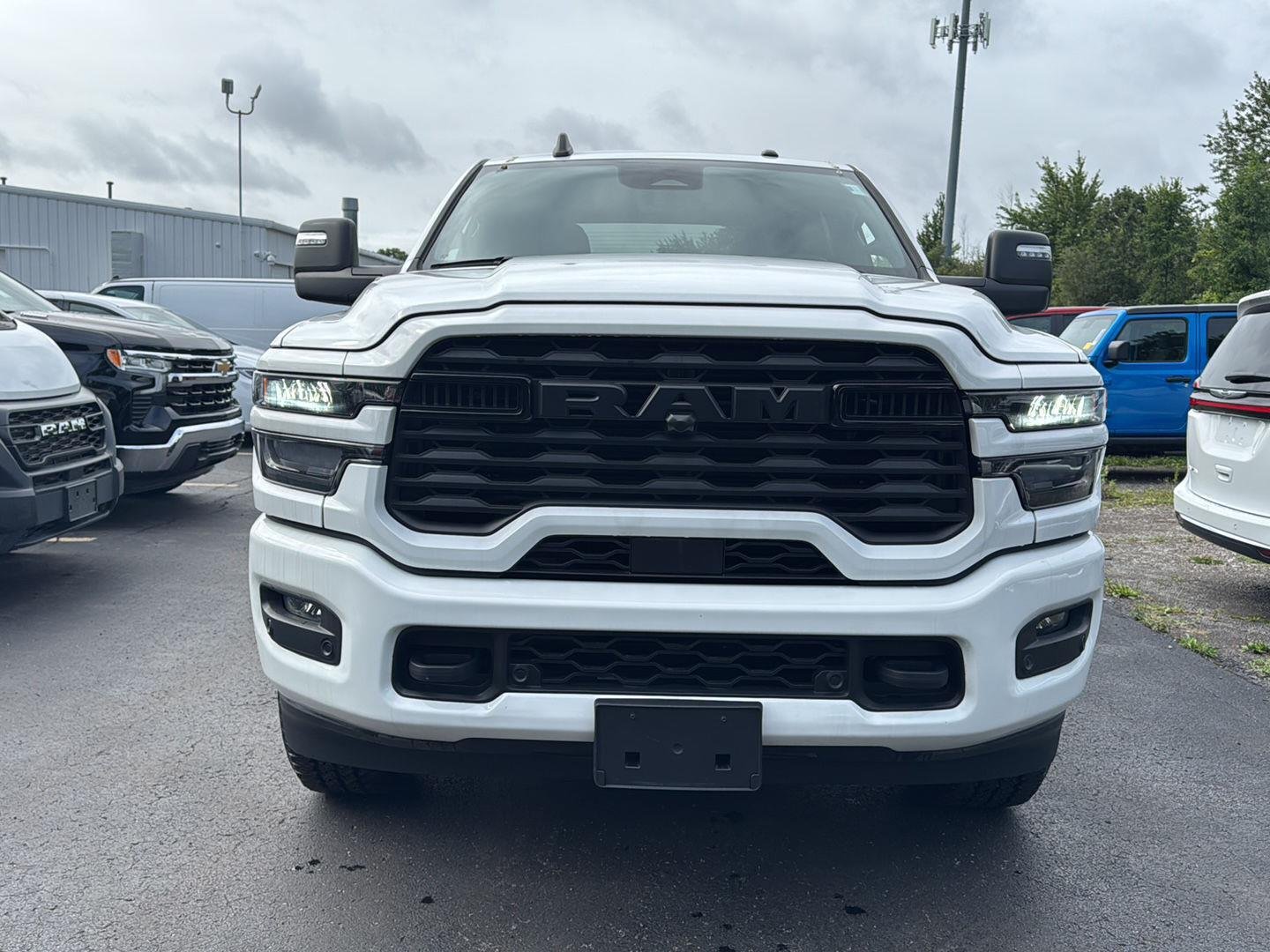 Used 2025 Bright White Clearcoat Ram Big Horn image 6
