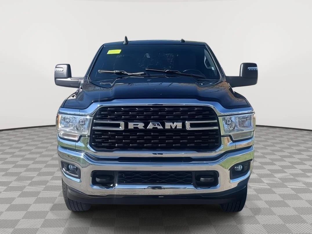 Used 2024 Diamond Black Crystal Pearlcoat Ram Big Horn image 8