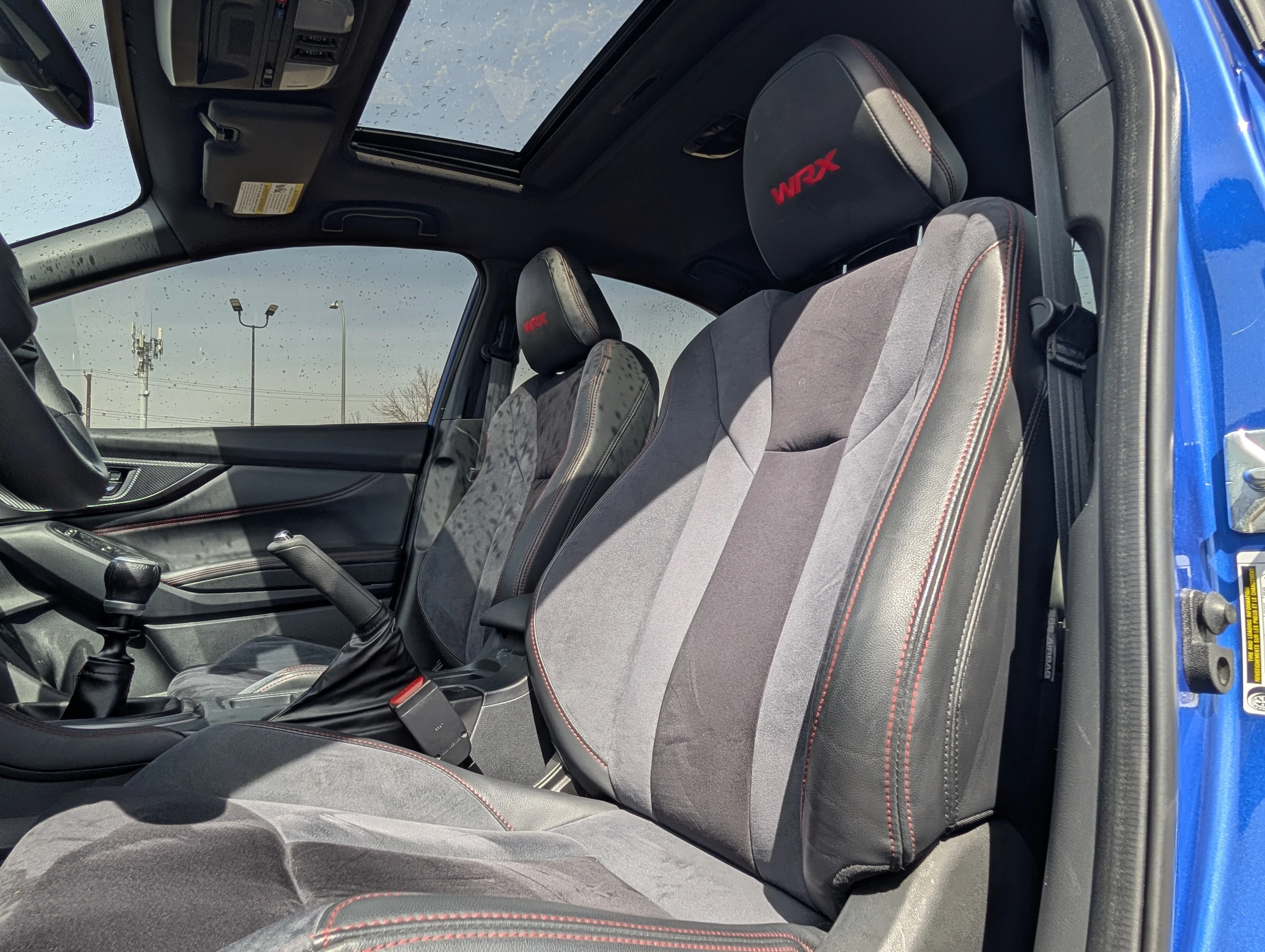 Used 2023 WR Blue Pearl Subaru Sport-tech image 19