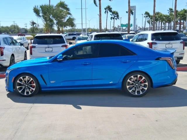 Used 2024 Coastal Blue Metallic Cadillac V-Series Blackwing image 3