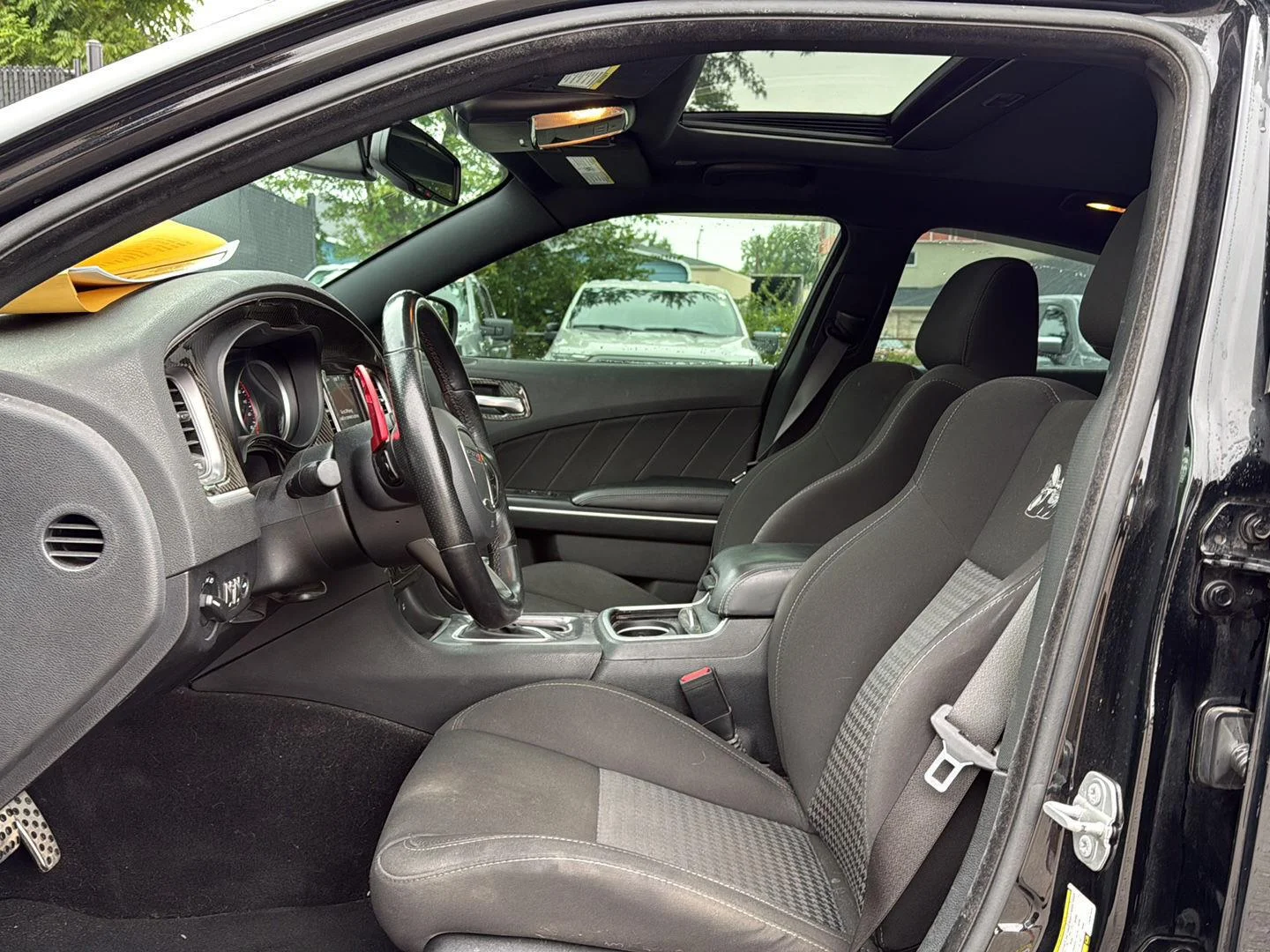 Used 2020 Pitch Black Clearcoat Dodge Scat Pack Widebody image 9