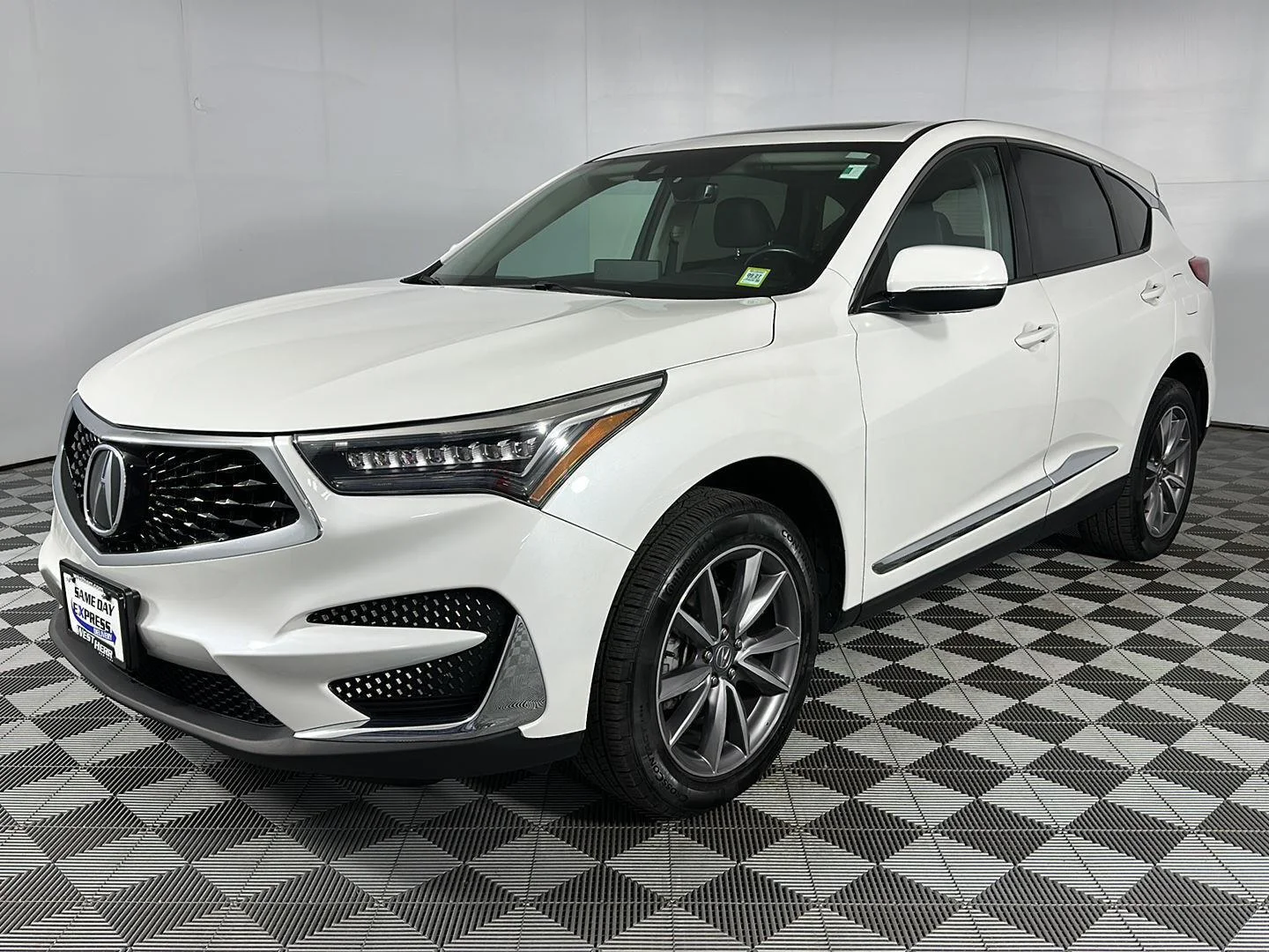 Certified Used 2021 Platinum White Pearl Acura SH-AWD with Technology Package image 3