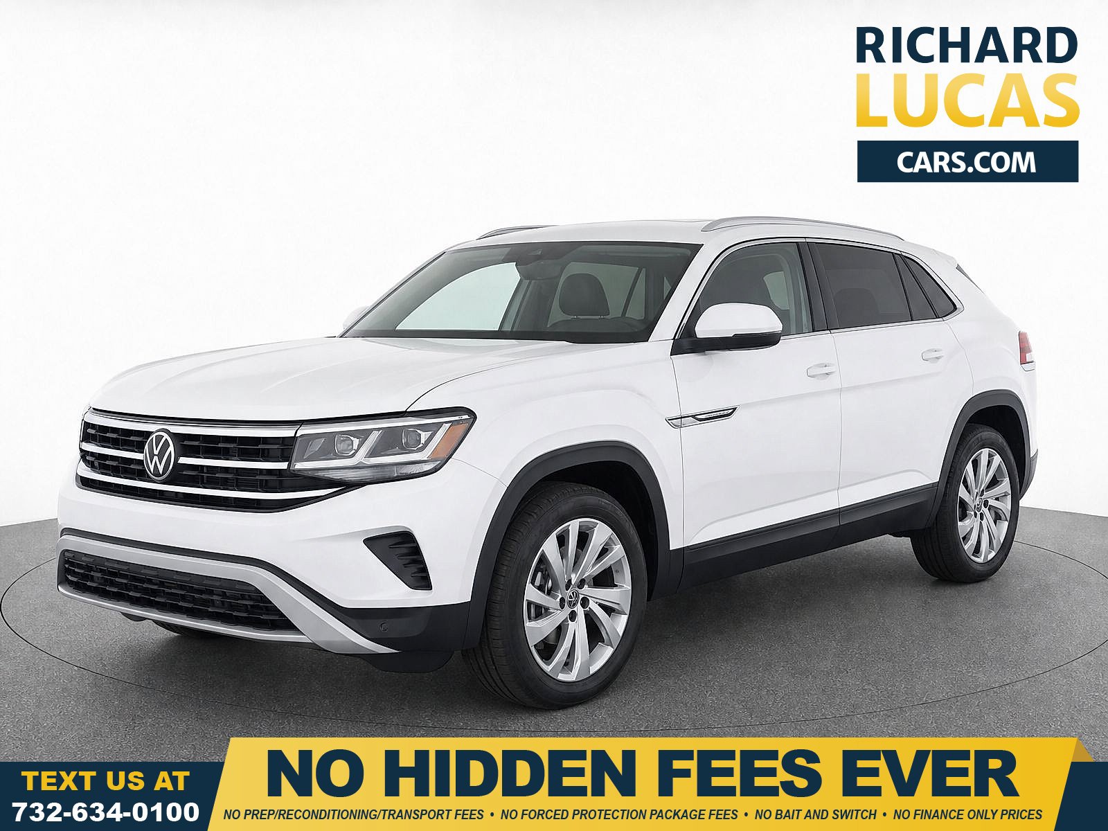 Used 2020 White Volkswagen 3.6L V6 SEL image 1