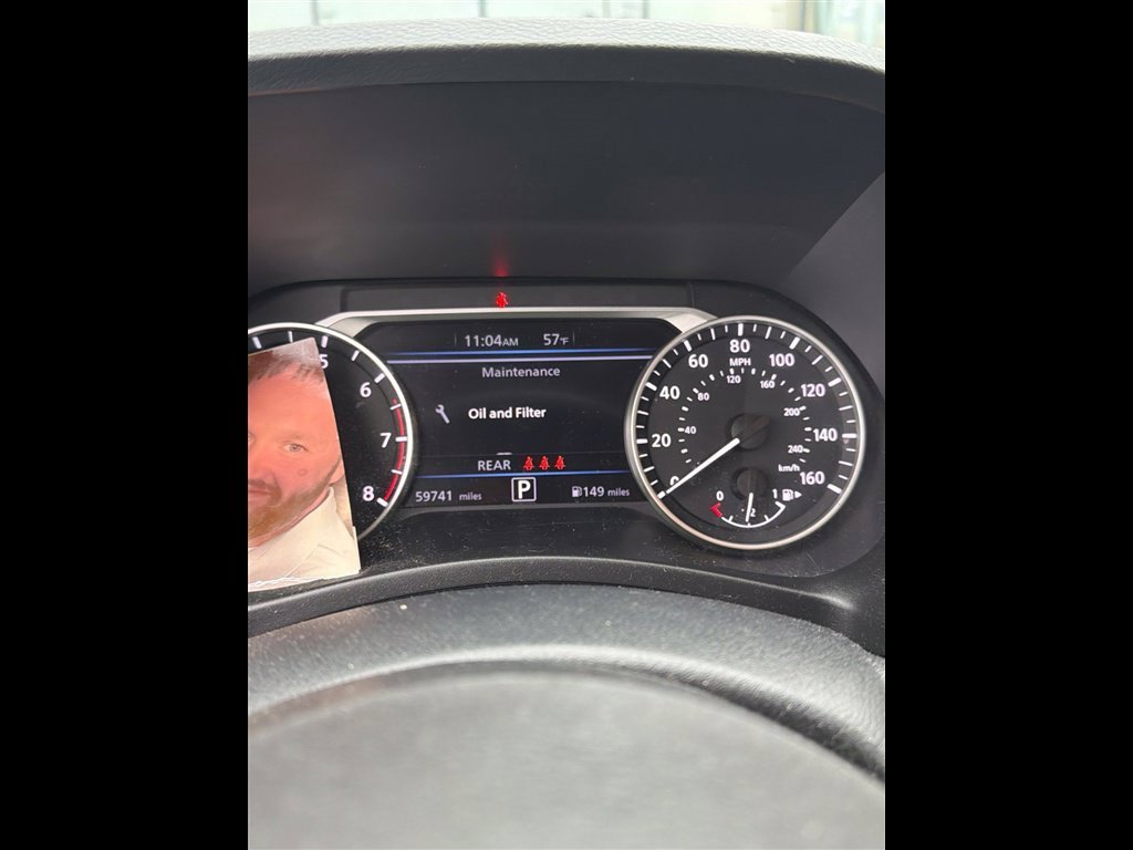 Used 2022 Blue Nissan SV image 1