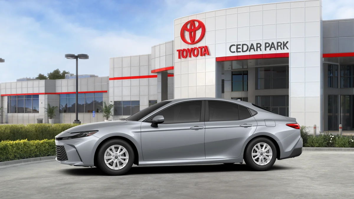 New 2026 Celestial Silver Metallic Toyota LE image 3