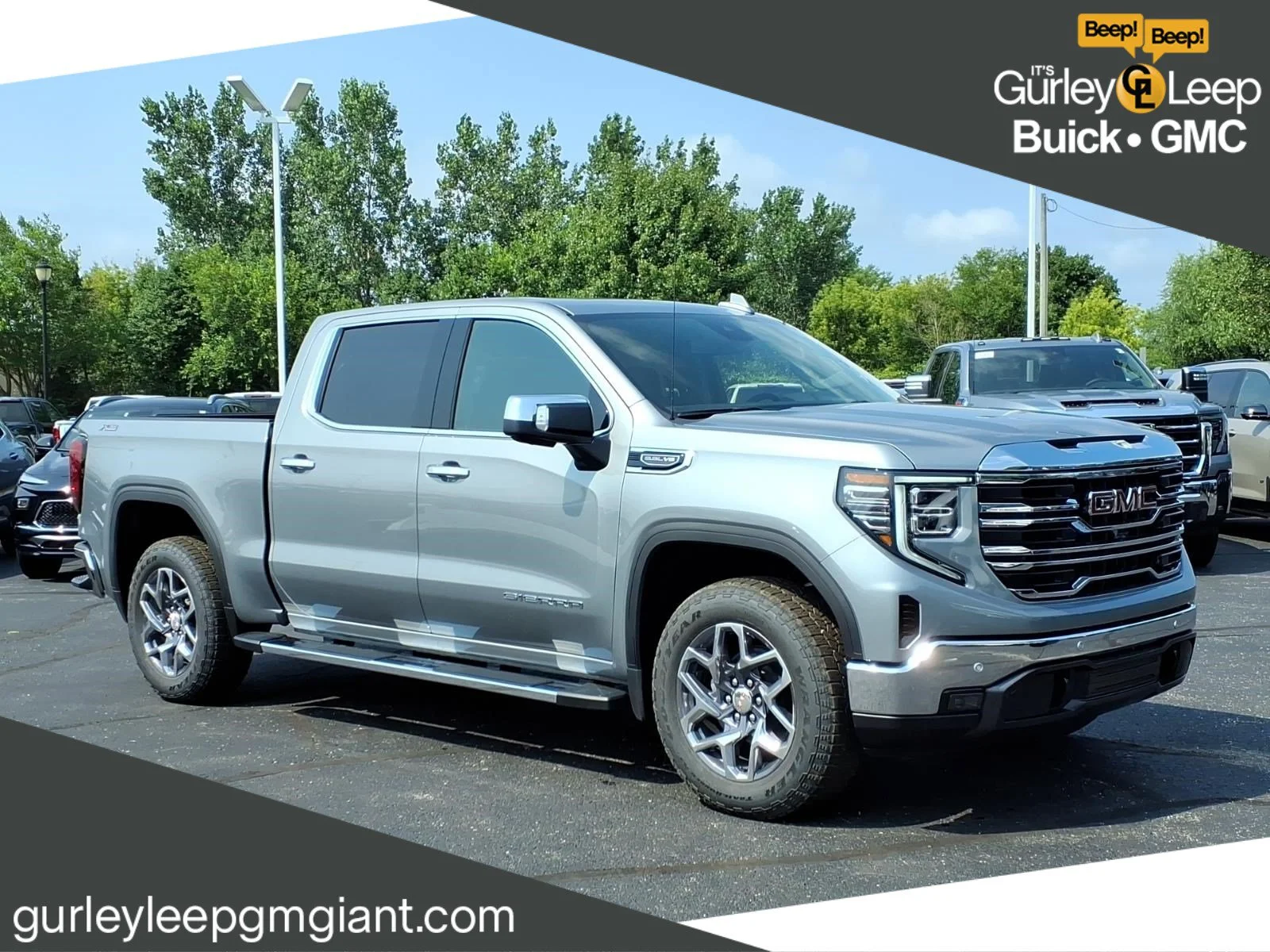 New 2026 Sterling Metallic GMC SLT image 1