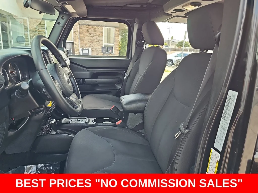 Used 2016 Black Jeep Unlimited Sport image 14