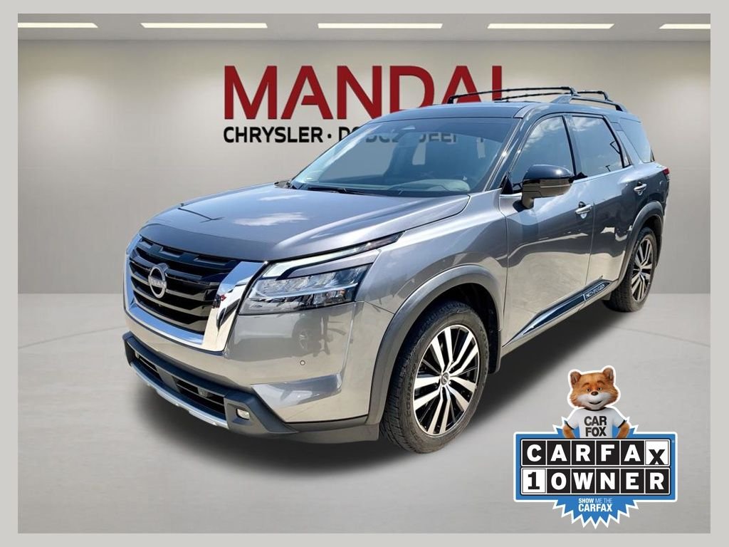 Used 2023 Gray Nissan Platinum image 1