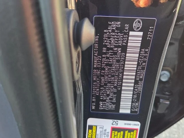 Used 2023 Black Toyota SE image 5