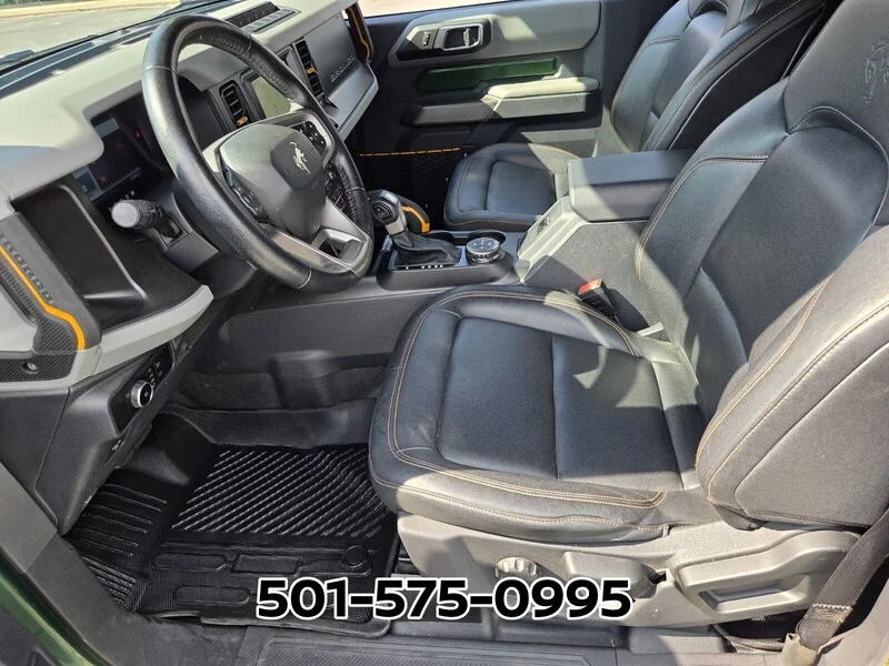 Used 2023 Eruption Green Metallic FORD BASE 2 DOOR ADVANCED 4X4 image 11
