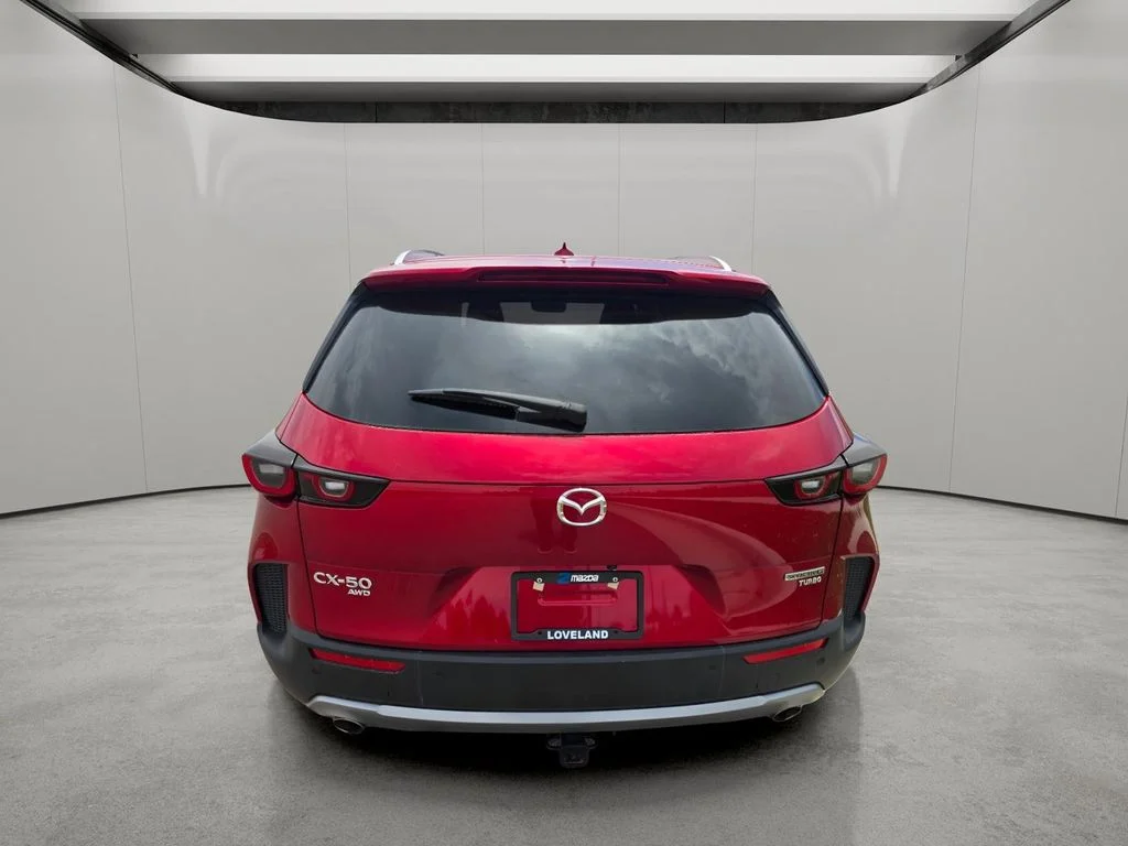 Used 2025 Soul Red Crystal Metallic Mazda 2.5 Turbo Premium Plus Package image 4