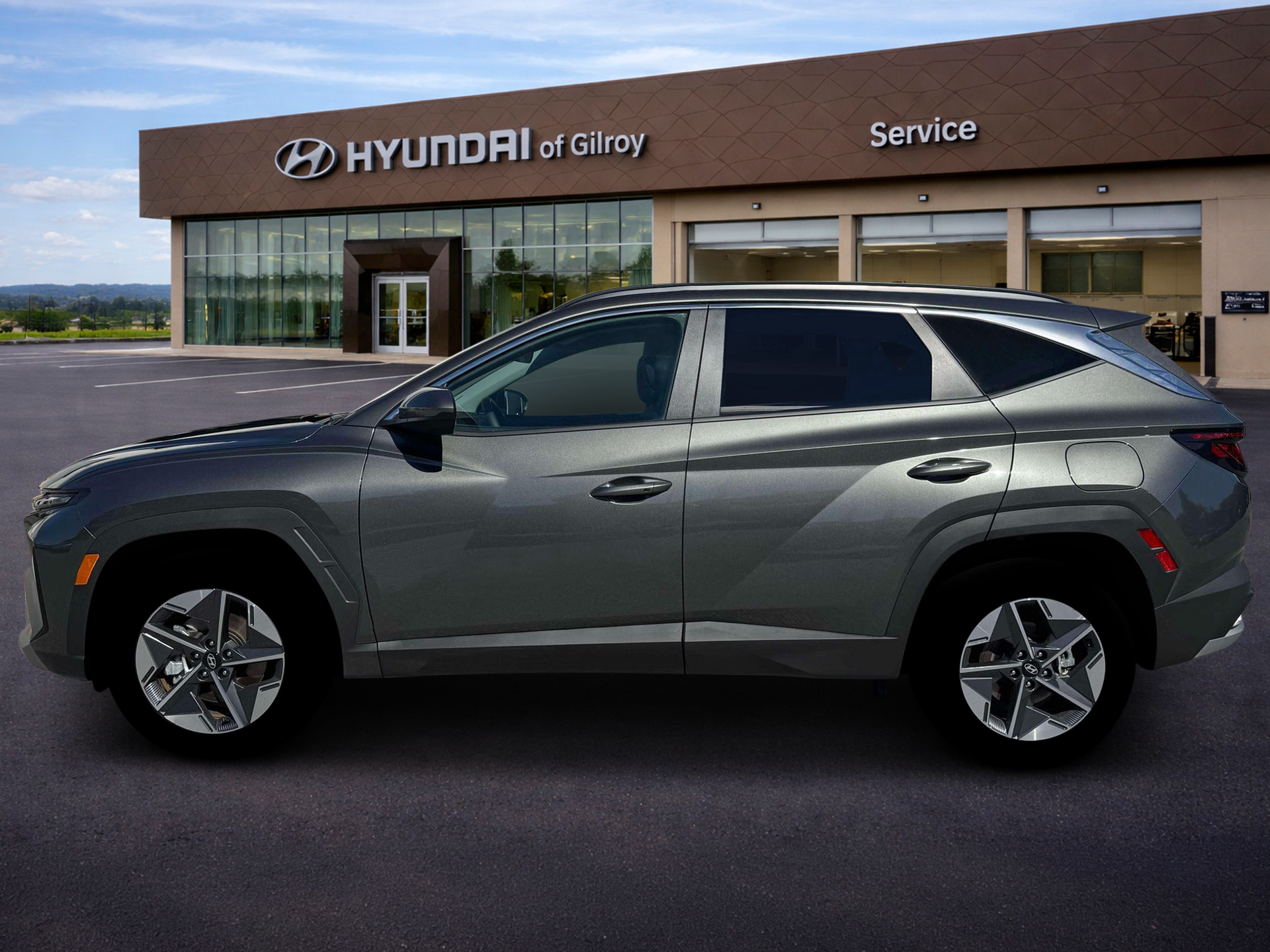 New 2026 Gray Hyundai SEL AWD image 3