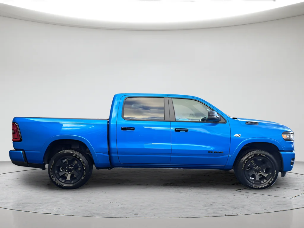 New 2026 Hydro Blue Pearl-Coat Exterior Paint RAM Big Horn/Lone Star image 6