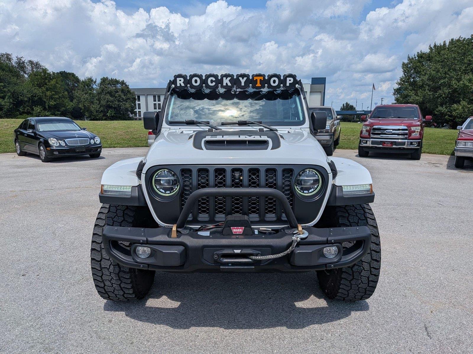 Used 2021 Bright White Clearcoat Jeep Unlimited Rubicon 392 image 8