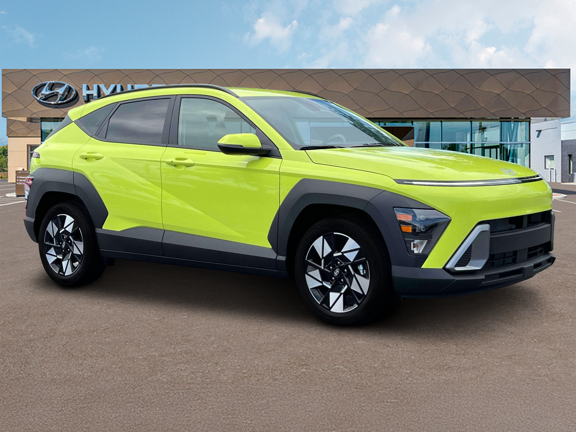 New 2024 Yellow Hyundai SEL FWD image 10