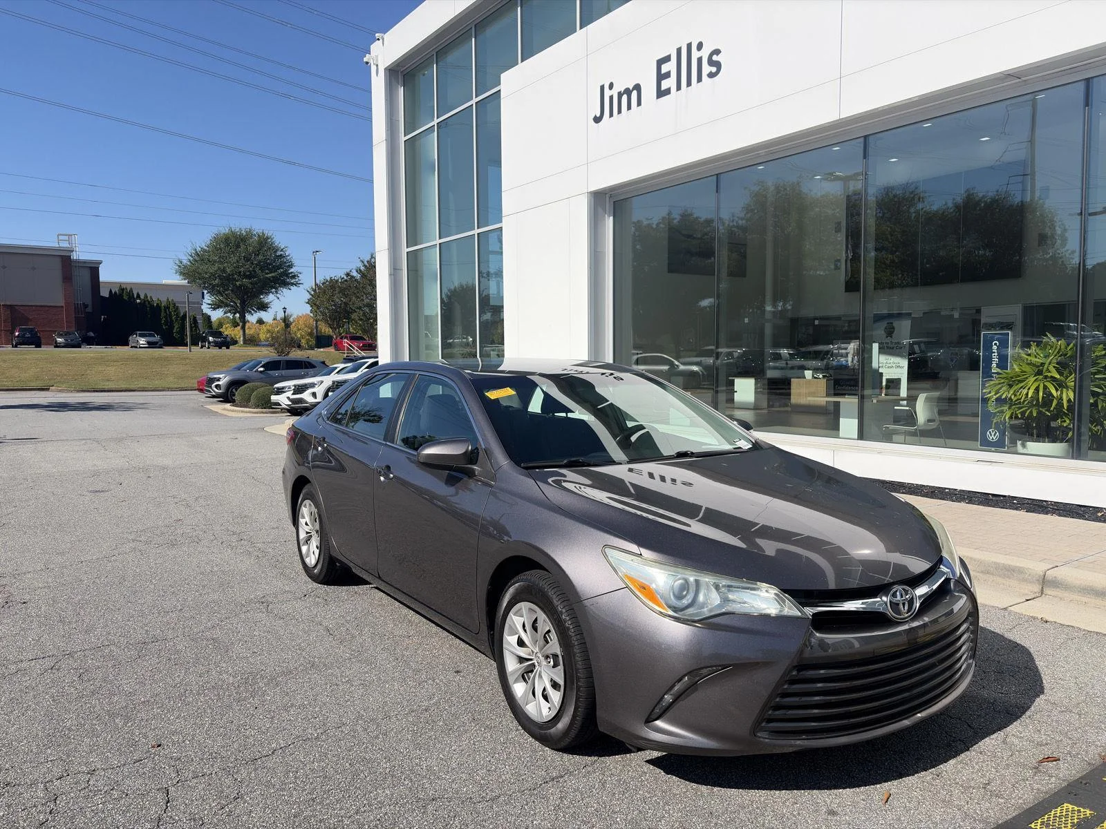 Used 2015 Toyota Camry LE with VIN 4T4BF1FK7FR479851 for sale in Kennesaw, GA