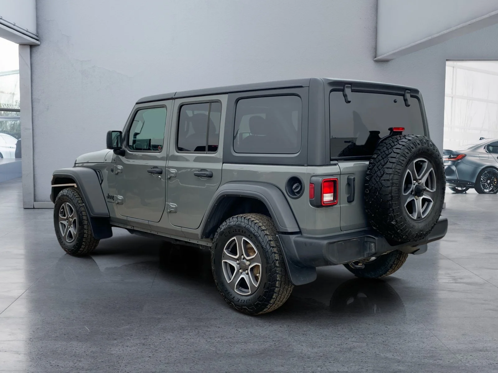 Certified Used 2023 Gray Jeep Sport S image 3