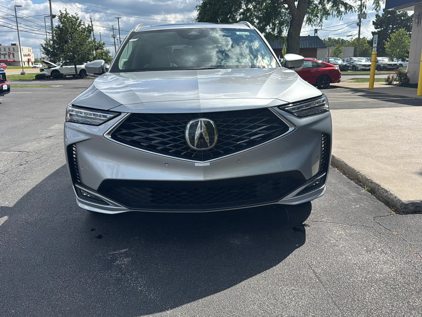New 2026 Solar Silver Metallic Acura SH-AWD w/Advance image 3