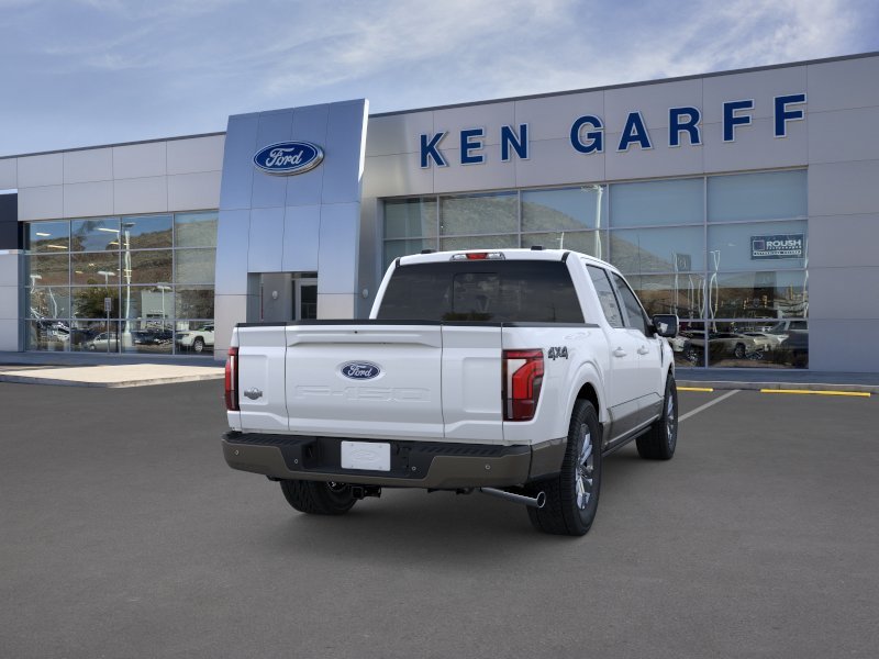 New 2026 Star White Metallic Tri-Coat Ford King Ranch image 8