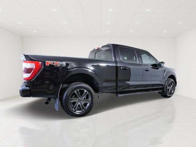 Certified Used 2021 Black Ford Lariat image 6