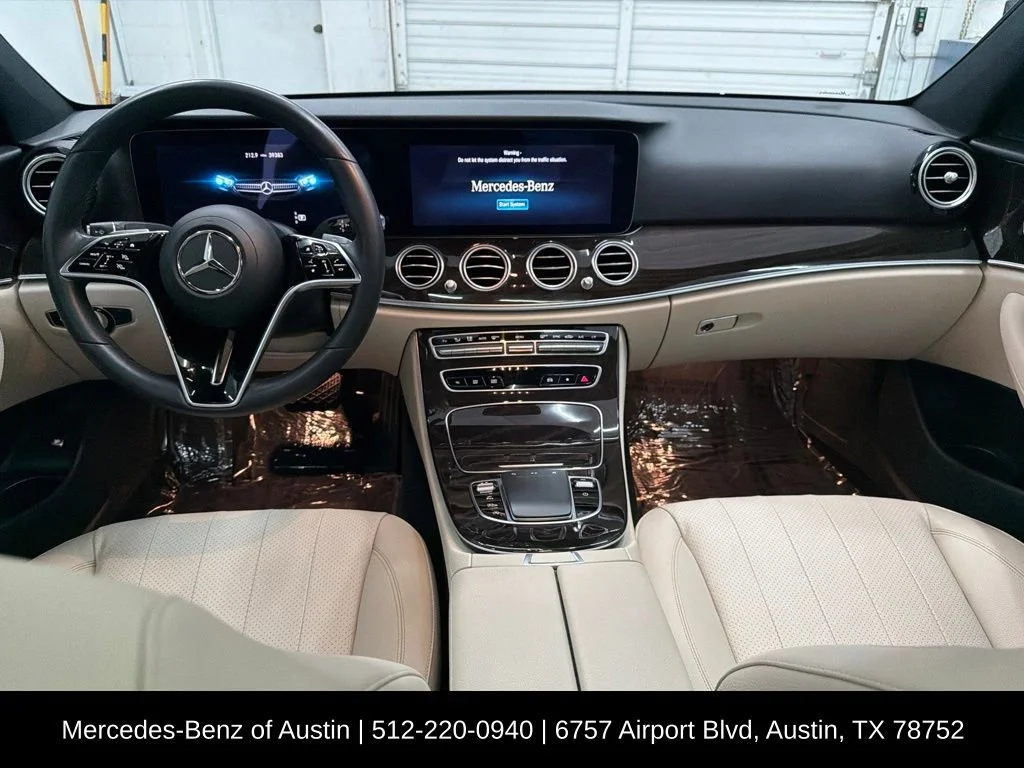 Certified Used 2021 Blue Mercedes-Benz E 350 image 23