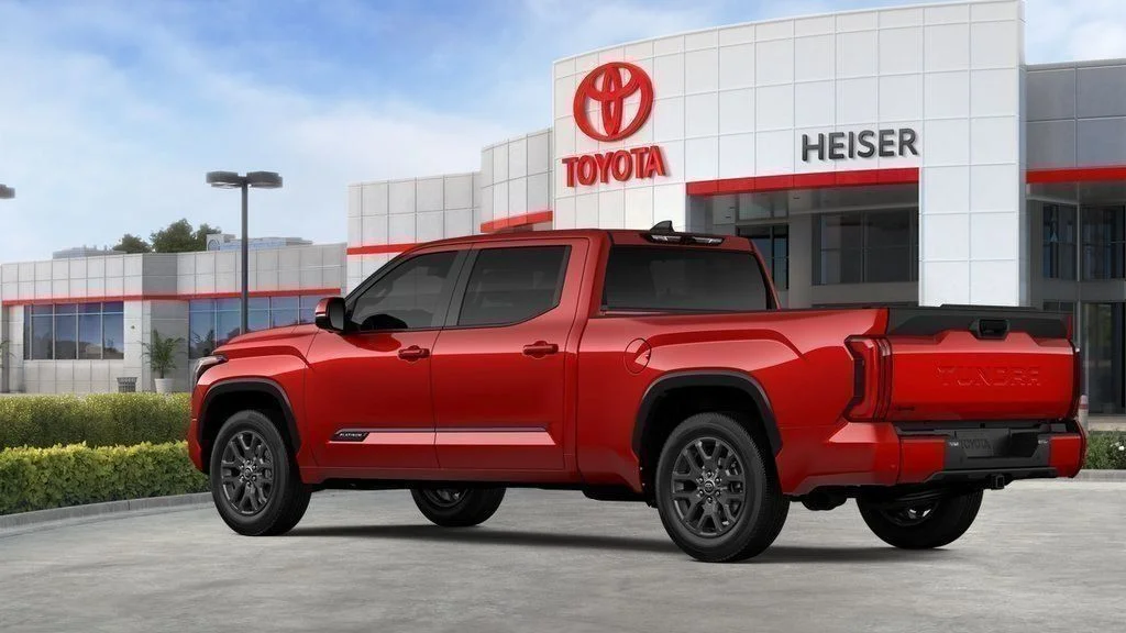 New 2026 Red Toyota Platinum image 52