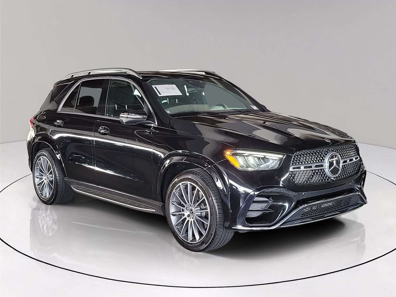 Certified Used 2024 Obsidian Black Metallic Mercedes-Benz GLE 450 image 1