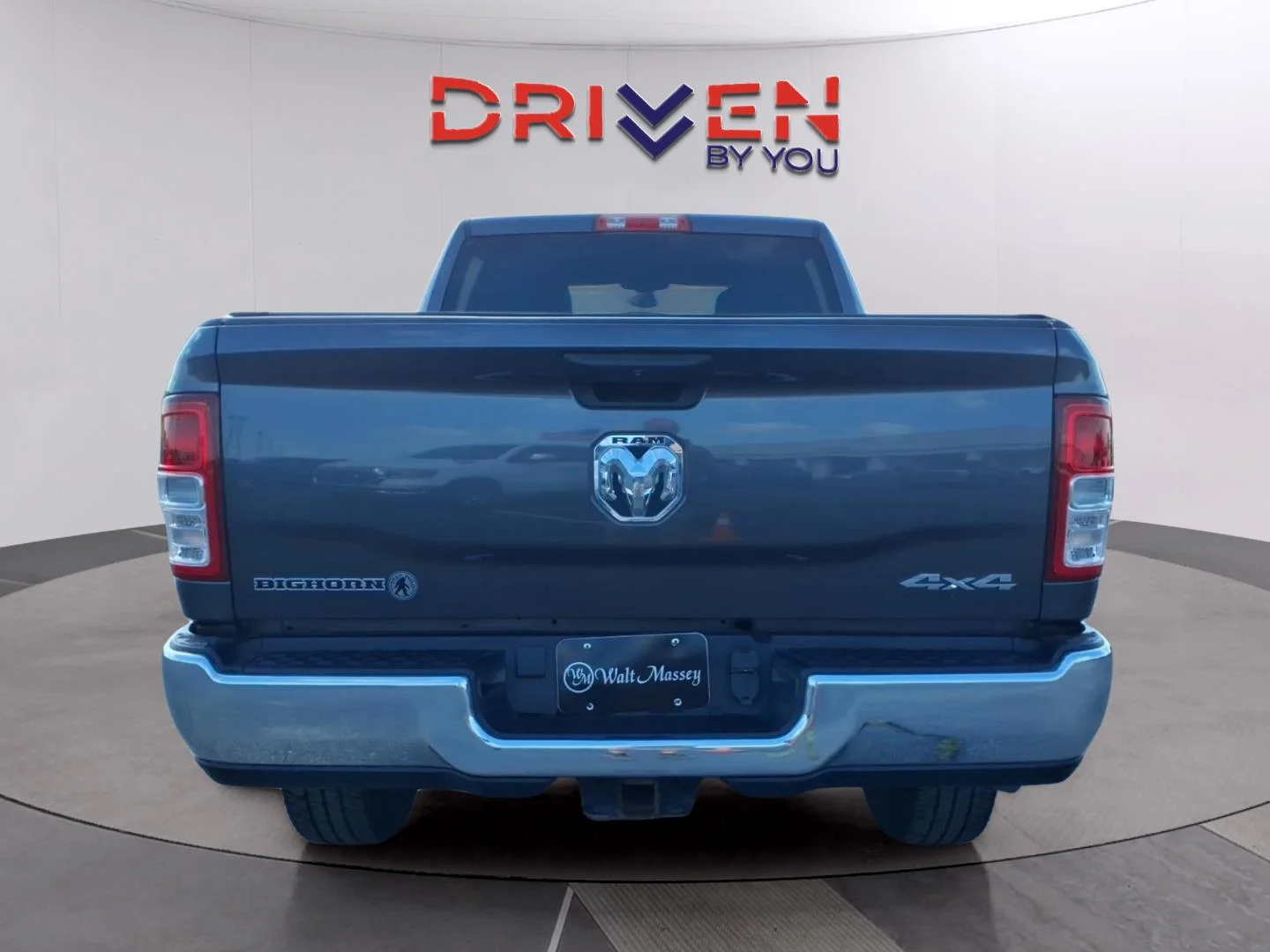 Used 2024 Granite Crystal Metallic Clearcoat Ram Big Horn image 4