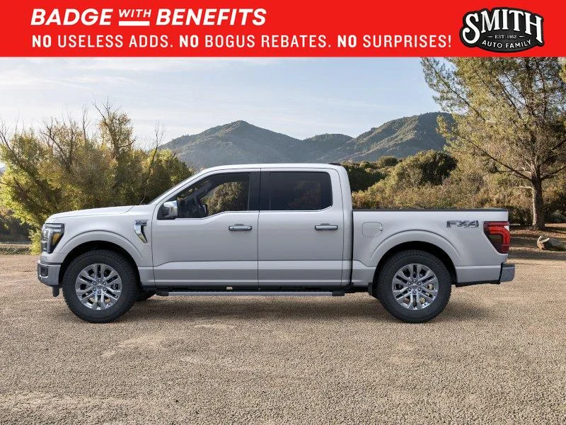 New 2026 Iconic Silver Metallic Ford Lariat® image 4