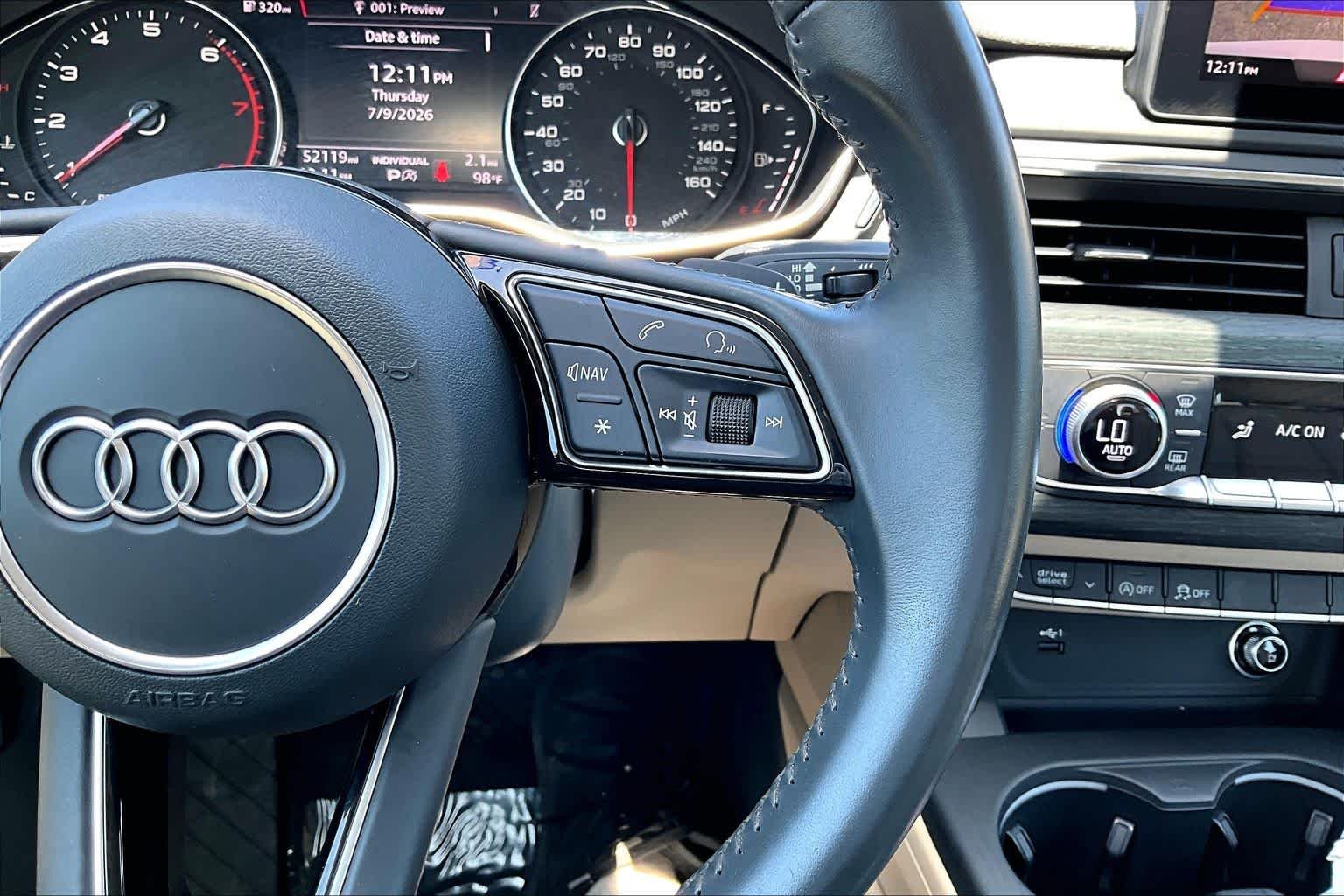 Used 2018 Glacier White Metallic Audi Premium image 50