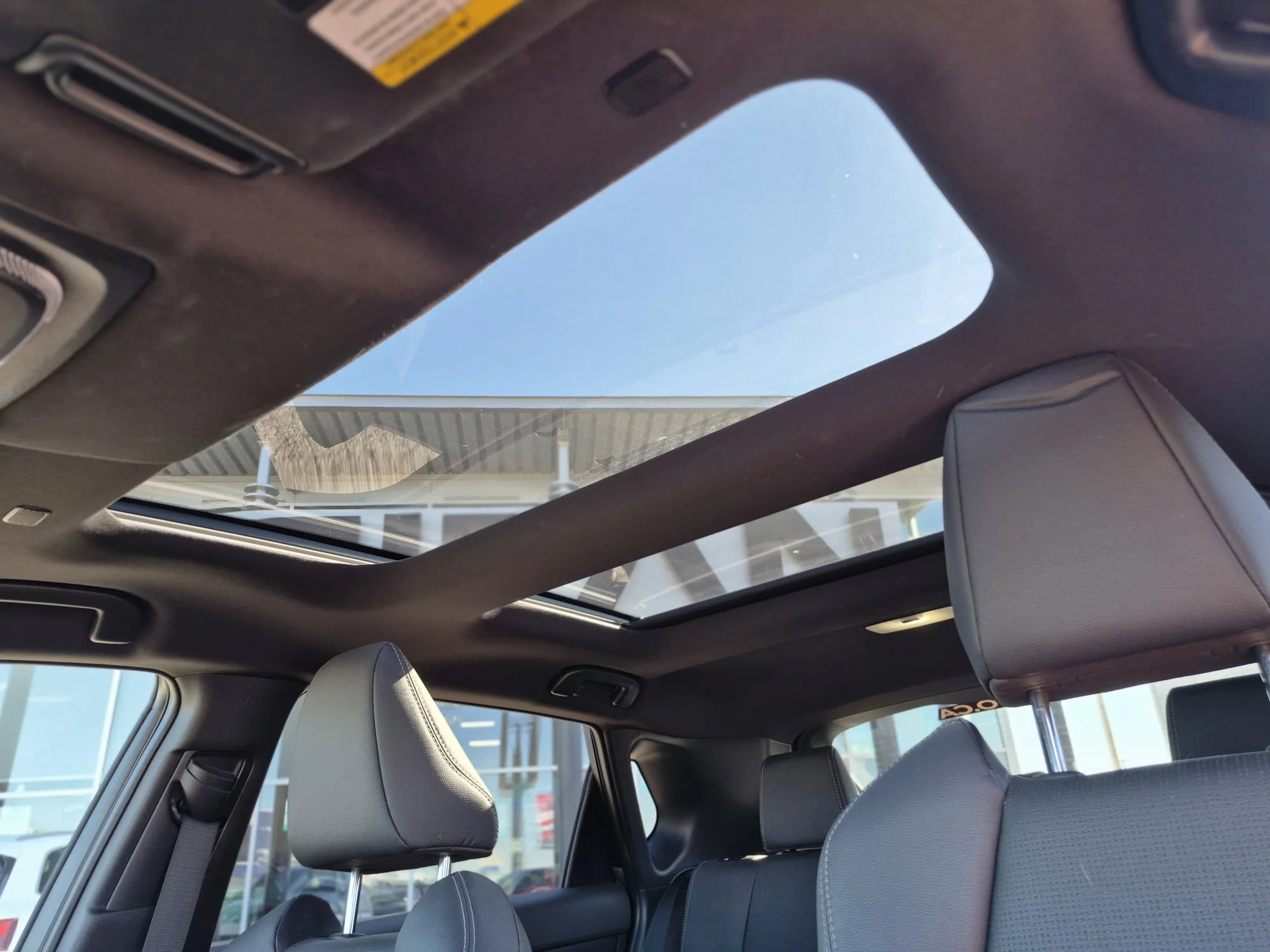 Used 2023 Supersonic Red w/Black Roof Toyota XLE AWD*Full EV | Cooled Leather | Dual Sunroof | Htd Wheel | Remote Climate | Adaptive Cruise | JBL image 9