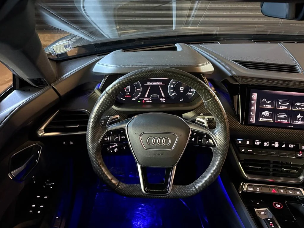 Used 2023 Daytona Gray Pearl Effect Audi Prestige image 16