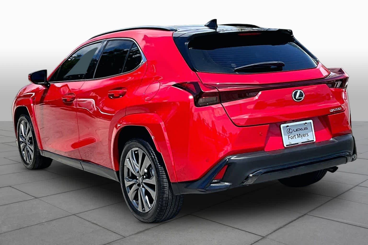 Used 2024 Redline with Obsidian Roof Lexus F SPORT Design image 12