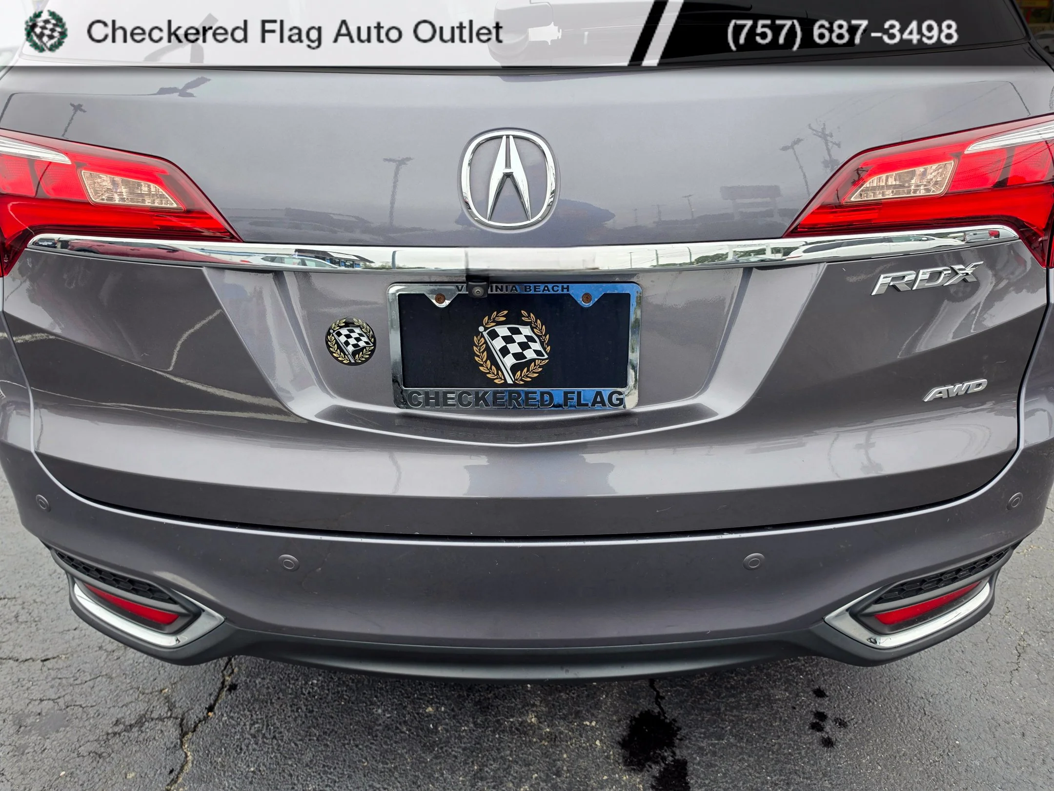 Used 2017 Modern Steel Metallic Acura Advance Package image 13