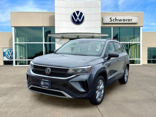 Certified Used 2023 Platinum Gray Metallic Volkswagen 2023 VOLKSWAGEN TAOS 1.5T S (DSG) (EOP CW15) 4DR S image 1