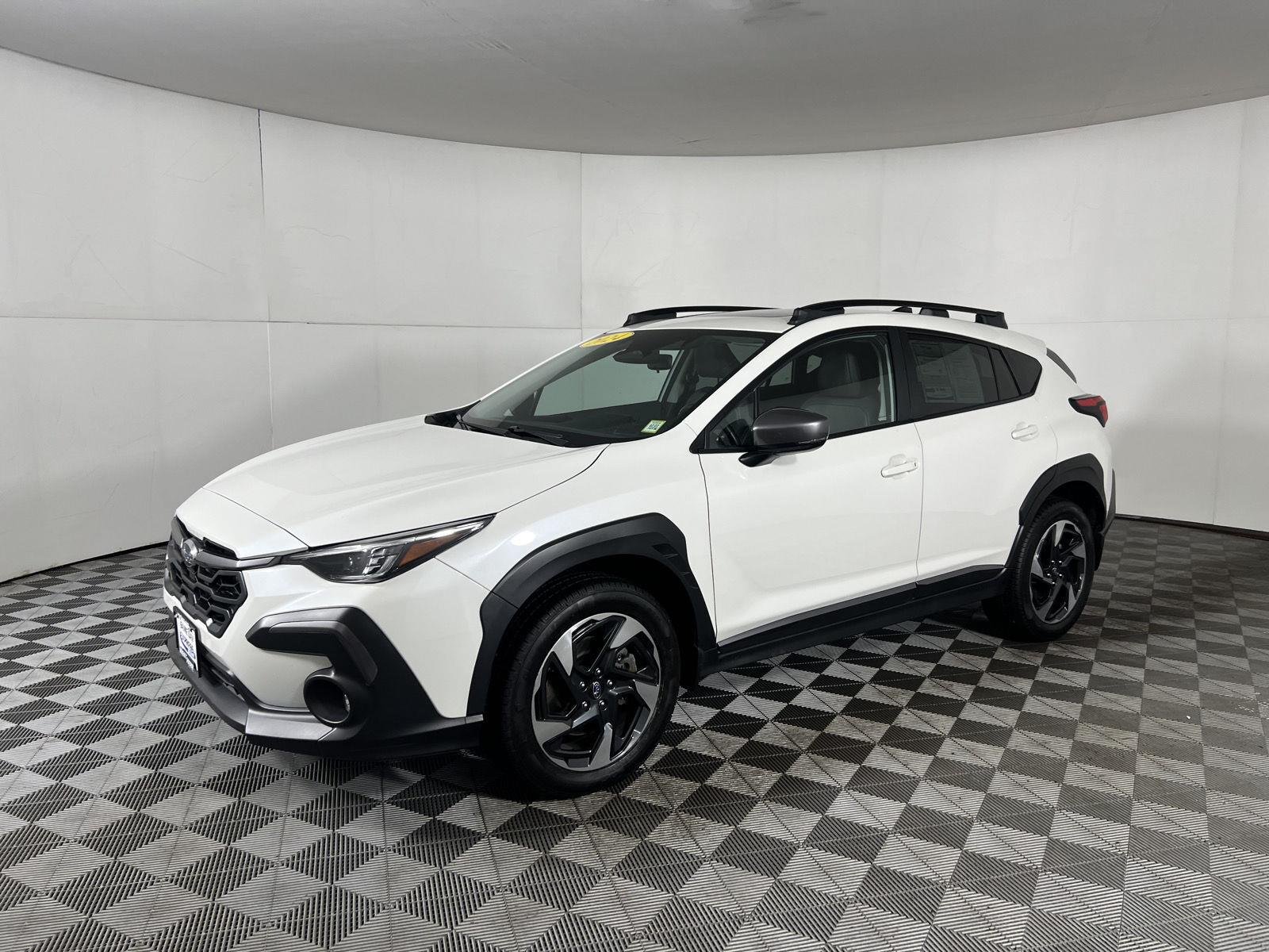 Used 2024 Crystal White Pearl Subaru Limited image 36