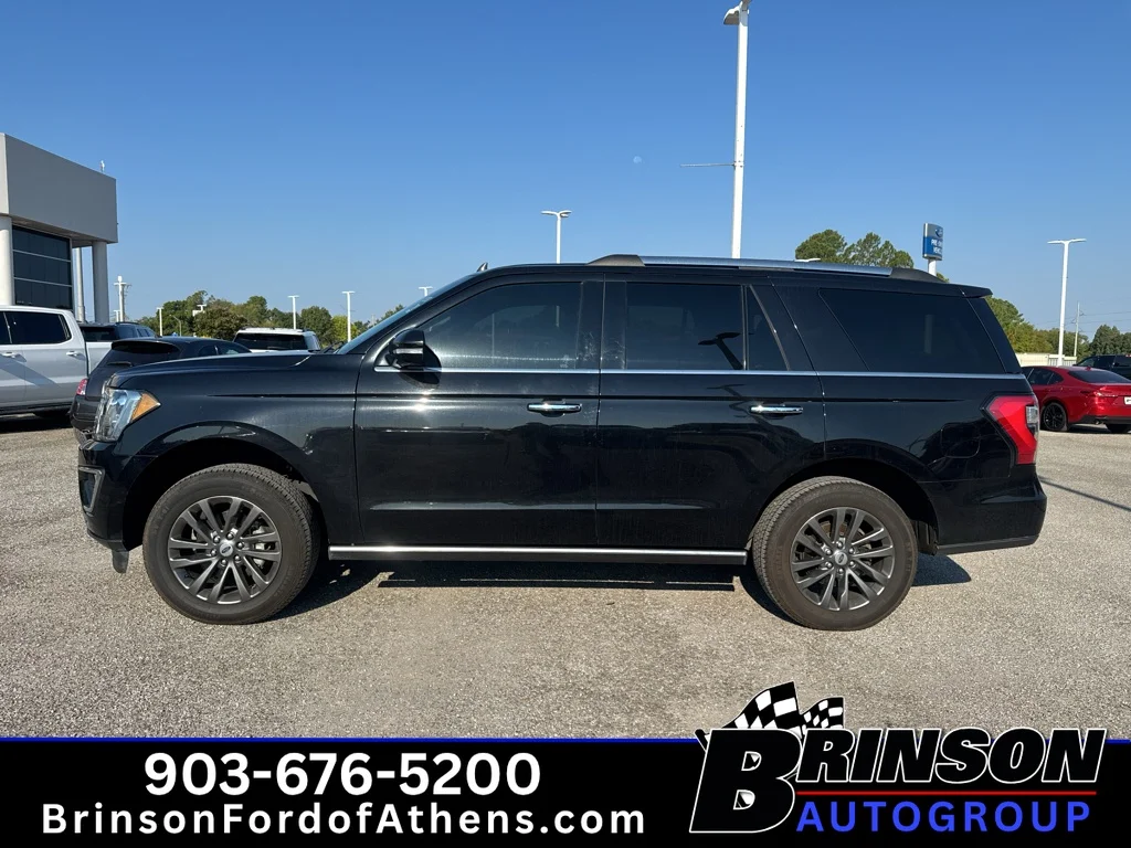 Used 2021 Agate Black Metallic Ford Limited image 8