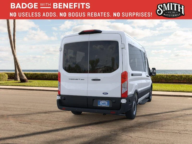 New 2026 Oxford White Ford Passenger Van XL image 9