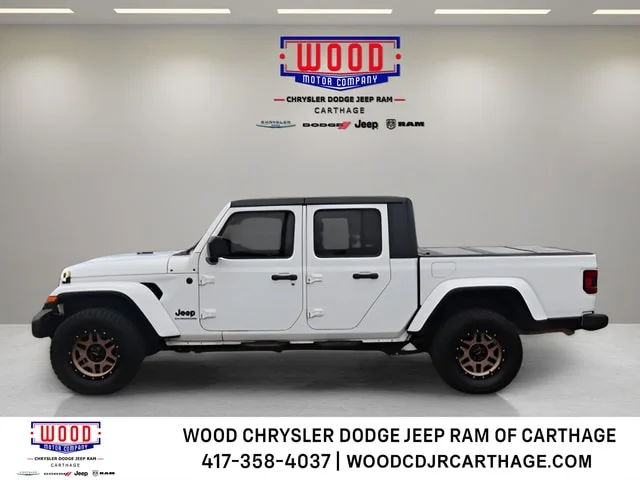 Used 2022 Bright White Clearcoat Jeep Sport image 6