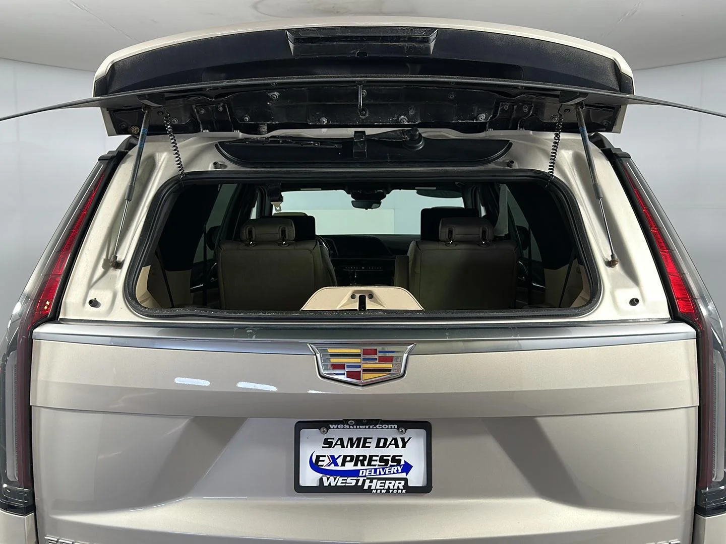 Used 2021 Sandstone Metallic Cadillac Premium Luxury image 34