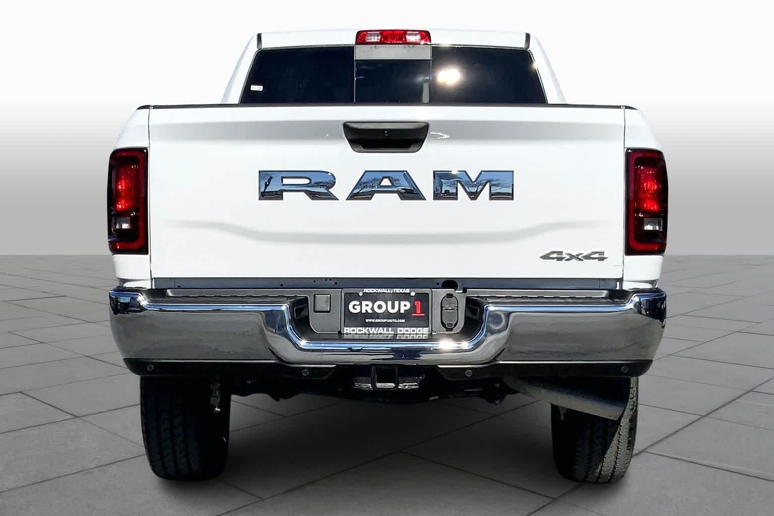 New 2026 Bright White Clear-Coat Exterior Paint RAM Tradesman image 4