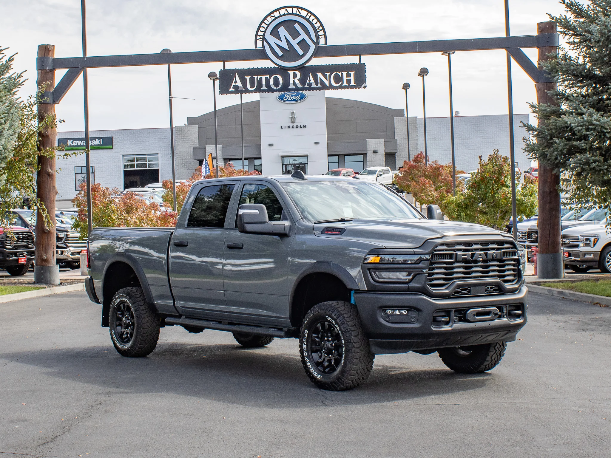 New 2026 Ceramic Gray Clearcoat Ram Tradesman image 1