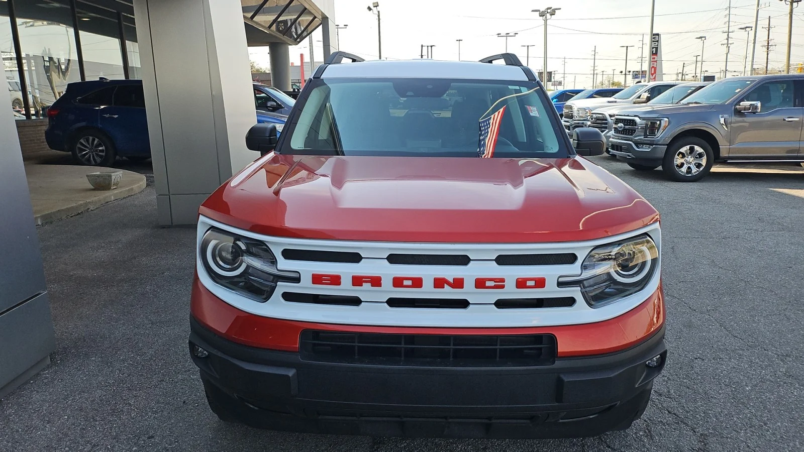 Used 2024 Red Ford 2024 FORD BRONCO SPORT HERITAGE 4DR SUV 105.1 WB image 7