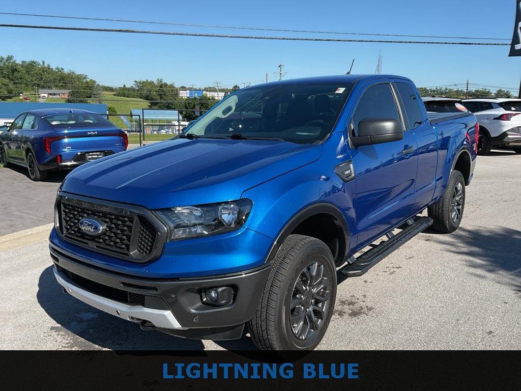 Used 2019 LIGHTNING BLUE Ford XLT image 4