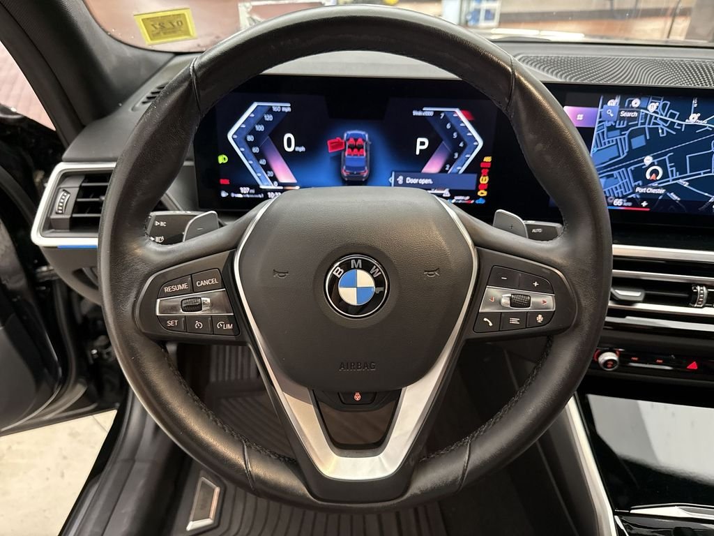 Certified Used 2023 Black Sapphire Metallic BMW 330i xDrive image 14
