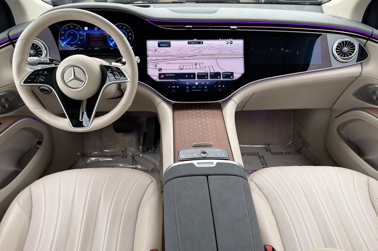 Certified 2024 Mercedes-Benz EQS SUV Base with VIN 4JGDM2EB0RA035734 for sale in Laguna Niguel, CA