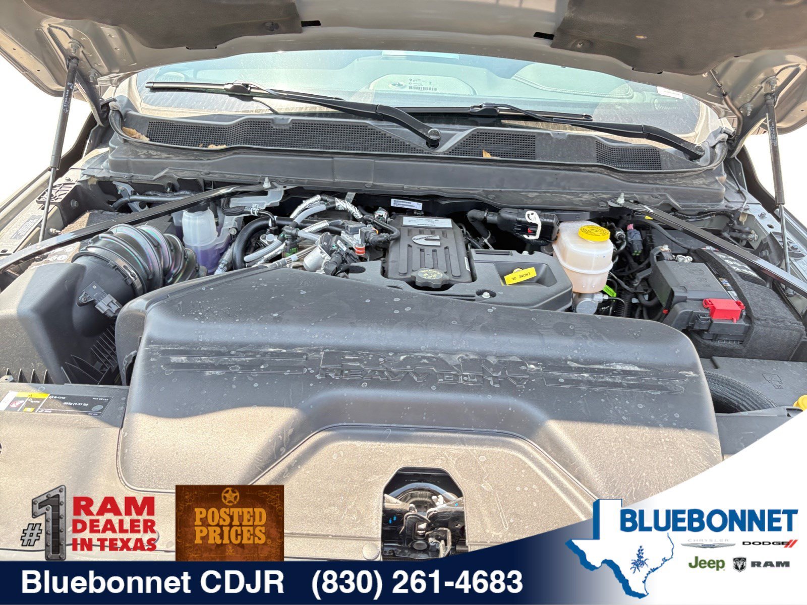 New 2026 Ceramic Gray Clear-Coat Exterior Paint RAM Laramie image 22