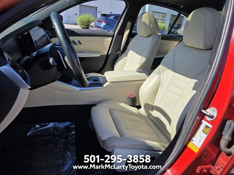 Used 2019 Sunset Orange Metallic BMW 330I SEDAN image 9